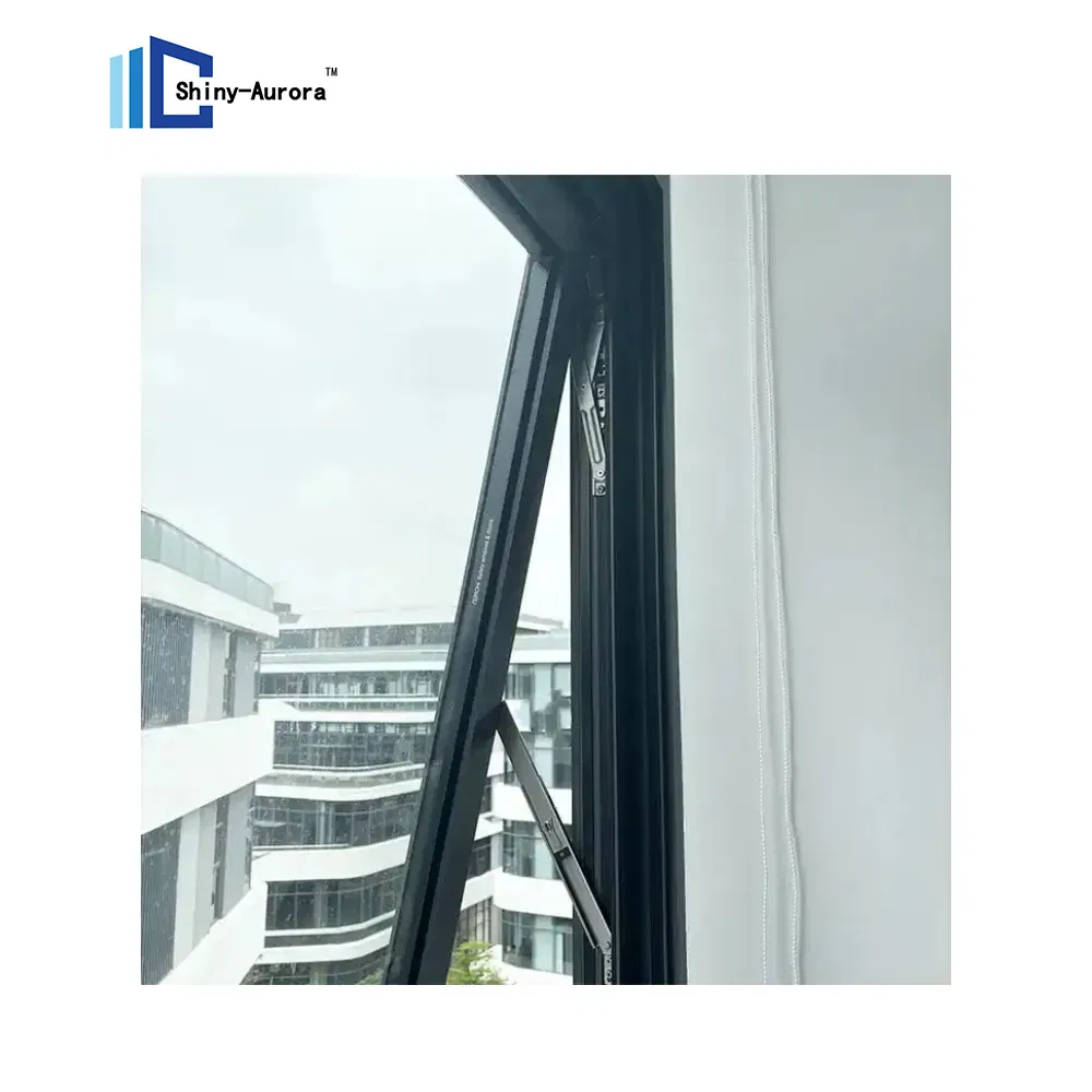 Cây cầu vỡ cửa sổ nhôm, cửa sổ chống âm thanh, niêm phong tốt 1