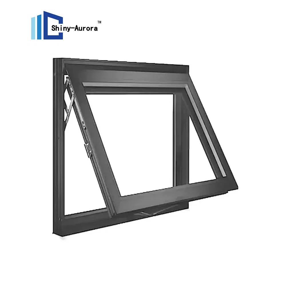 Cây cầu vỡ cửa sổ nhôm, cửa sổ chống âm thanh, niêm phong tốt 0
