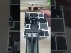 Phòng nắng kính đơn Khẩu thoát nước ẩn Cửa trượt Phòng nắng