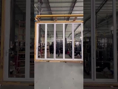 Cửa trượt nhôm Bi Fold Custom Inner Folding Glass Doors