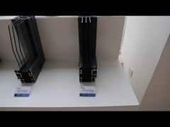 Hình khung nhôm cửa sổ khung chống côn trùng chống âm cửa sổ