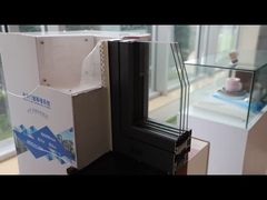 Hình khung nhôm cửa sổ khung chống côn trùng chống âm cửa sổ