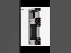 Tường rèm cửa sổ thương mại hình chữ nhật Tường rèm chống âm