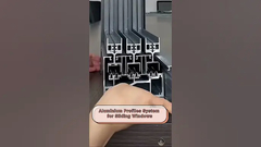 Hệ thống hồ sơ nhôm cho cửa sổ trượt