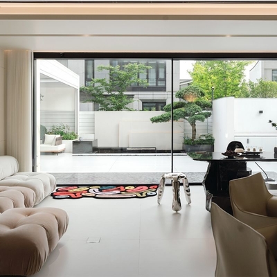 AR-320 khung nhôm cửa trượt thủy tinh kín tiếng cửa trượt thủy tinh nóng