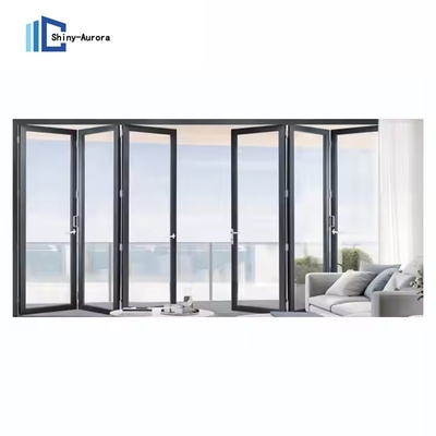 Cửa trượt nhôm Bi Fold Custom Inner Folding Glass Doors