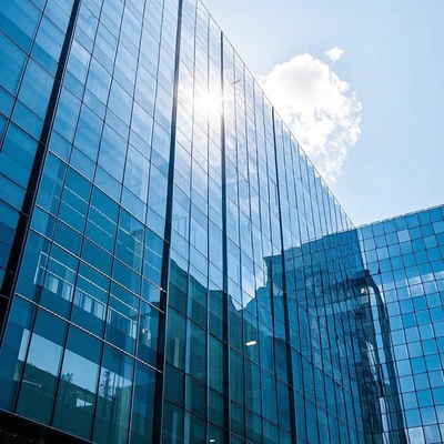 Văn phòng / Nhà ở Tường rèm thủy tinh kín tiếng Custom Clear Glass Facade