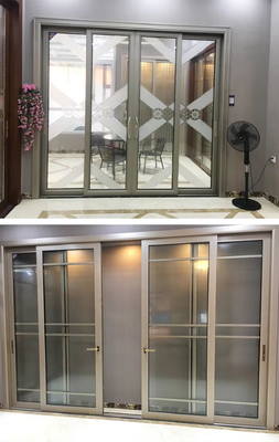 Khóa âm thanh cửa trượt nhôm chống thời tiết