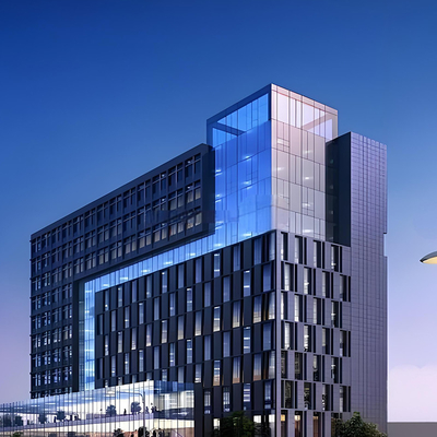 6mm Glass Unitized Curtain Wall Bảo vệ âm thanh Kháng ăn mòn
