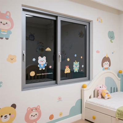 SA-150 Cửa sổ lùa nhôm trắng cách âm