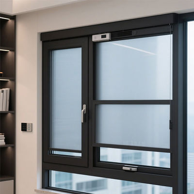 Cửa sổ nhôm với rèm và màn hình - Có thể tùy chỉnh, tiết kiệm năng lượng cho không gian nhà ở và văn phòng